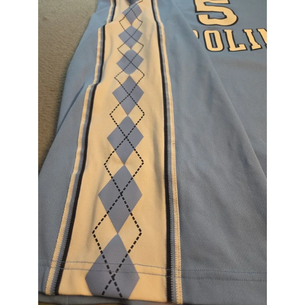 Vintage 2008 Jordan Brand UNC Tar Heels Aerographic Basketball Jersey #5 XXL